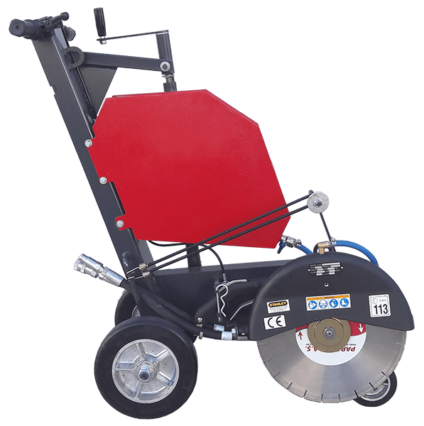 CO25 asfalt kesici Stanley-CO25-hidrolik-kesici-araba2