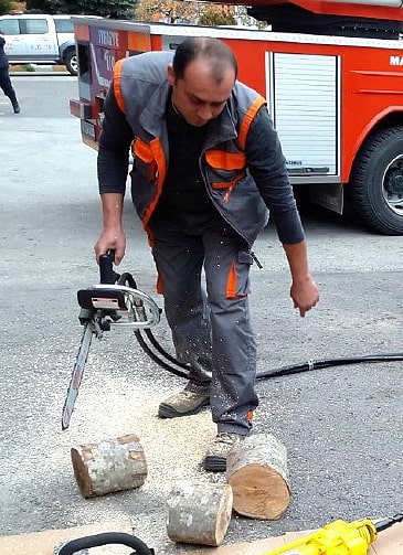 CS06 Uygulama 03 CS06 Hidrolik Zincir Testere Uygulama 03