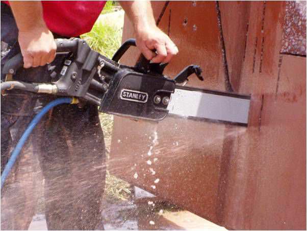 Stanley DS06 Hidrolik Zincir Testere Uygulama 01