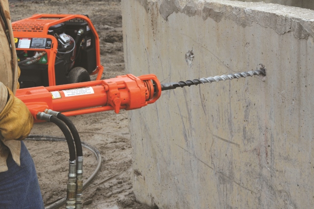 HD45 Uygulama 03 HD45 Hidrolik Darbeli Matkap Uygulama 03